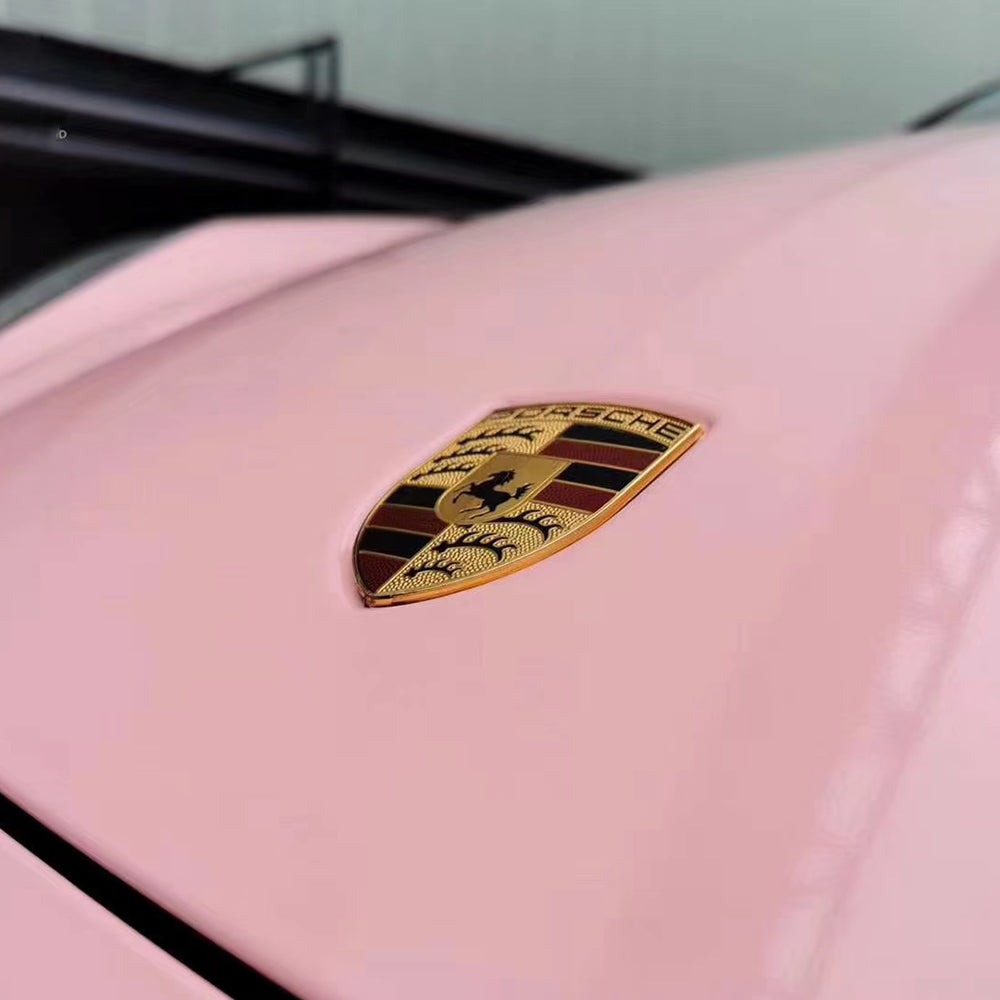 Glossy Pink Red Wrap Auto Wrappen (PET Liner)