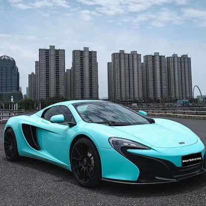 Super Gloss Tiffany Blue Vinyl Wrap (PET Liner)