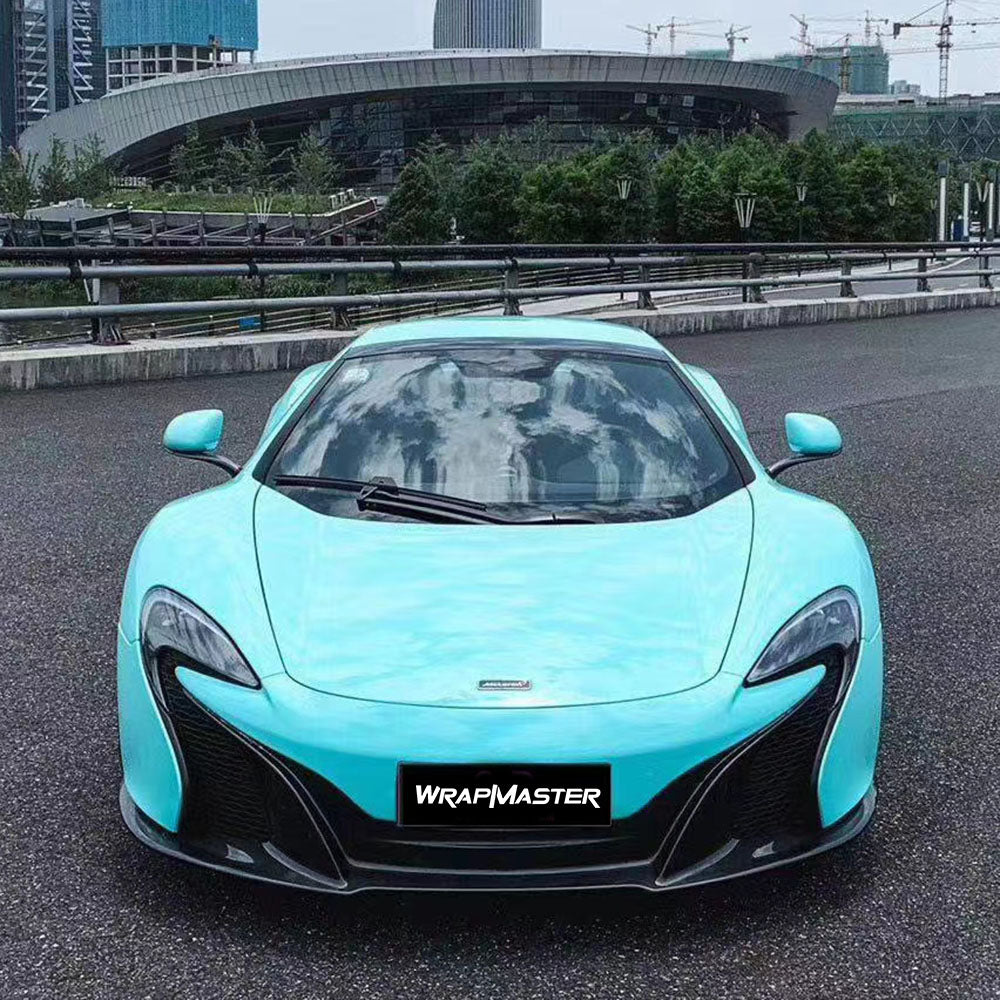Super Gloss Tiffany Blue Vinyl Wrap (PET Liner)