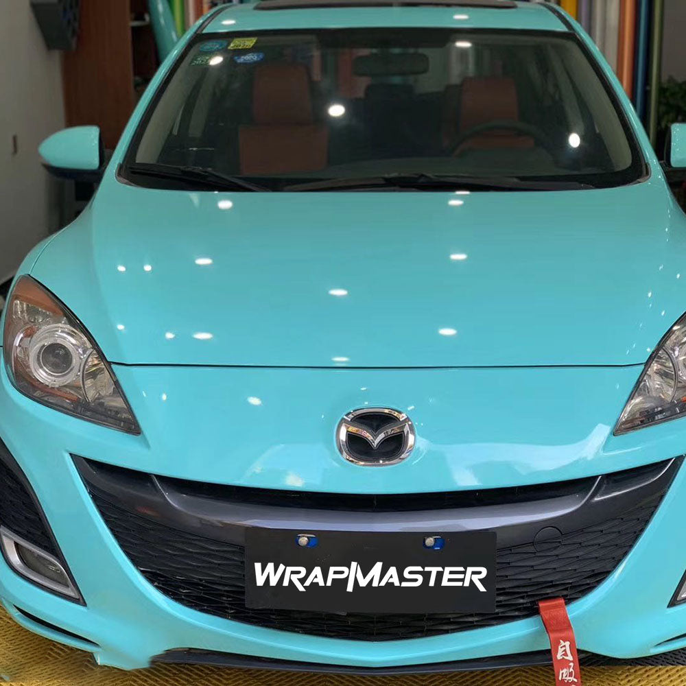 Super Gloss Tiffany Blue Vinyl Wrap (PET Liner)