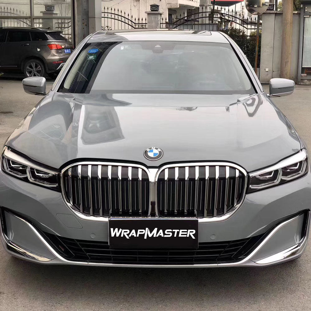 Super Gloss Cement Grey Wrap (PET Liner)