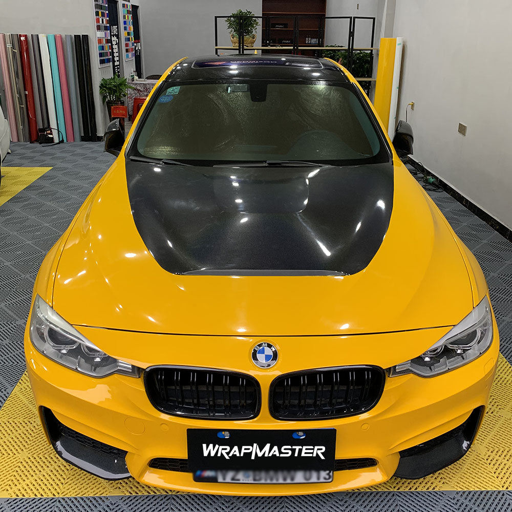 Super Gloss Sunflower Yellow Wrap (PET Liner)