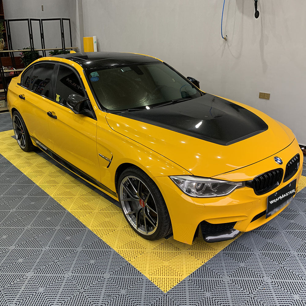 Super Gloss Sunflower Yellow Wrap (PET Liner)