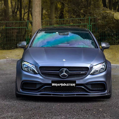 Matte Metallic Satin Racing Blue Vinyl Wrap (PET Liner)
