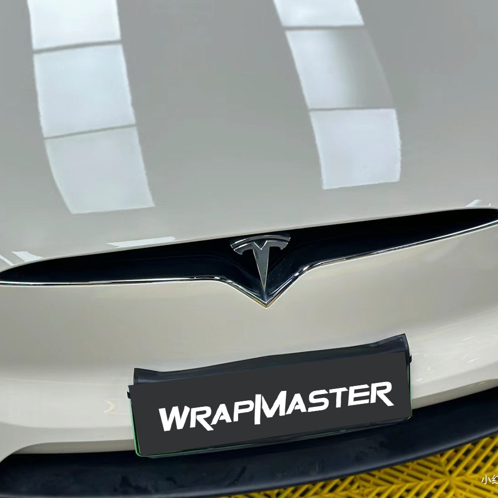 Gloss Coopers White Vinyl Car Wrap (PET Liner)