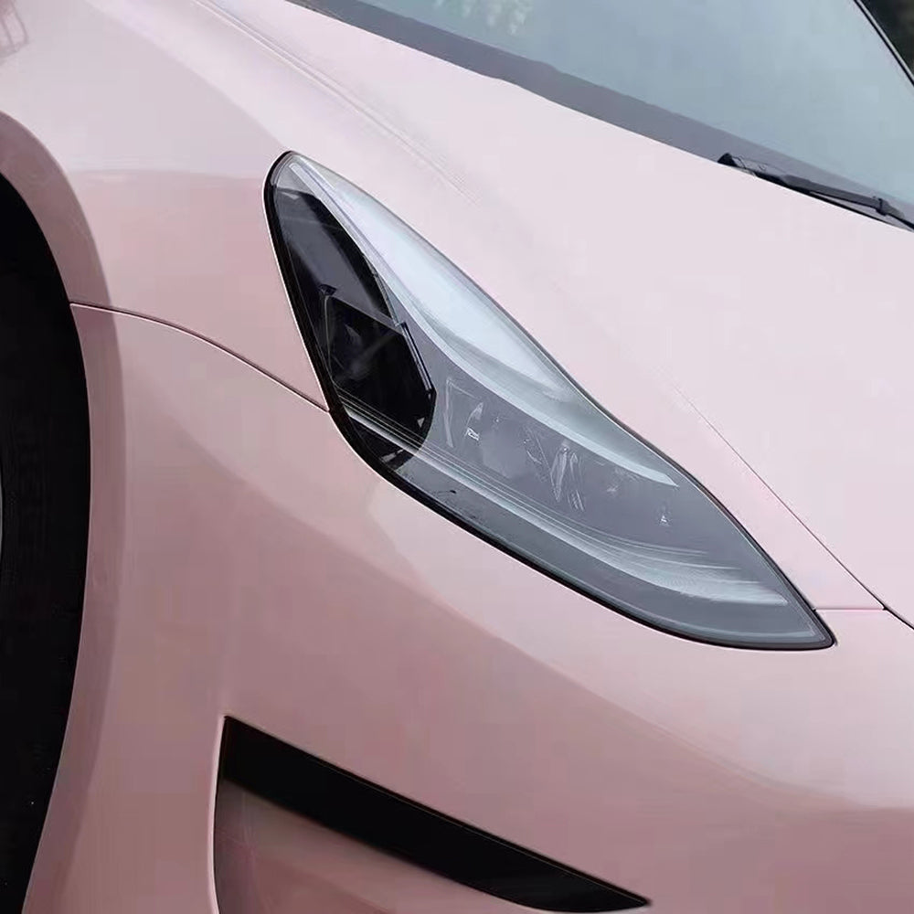 Glossy Baby Pink Wrap Auto Wrappen (PET Liner)