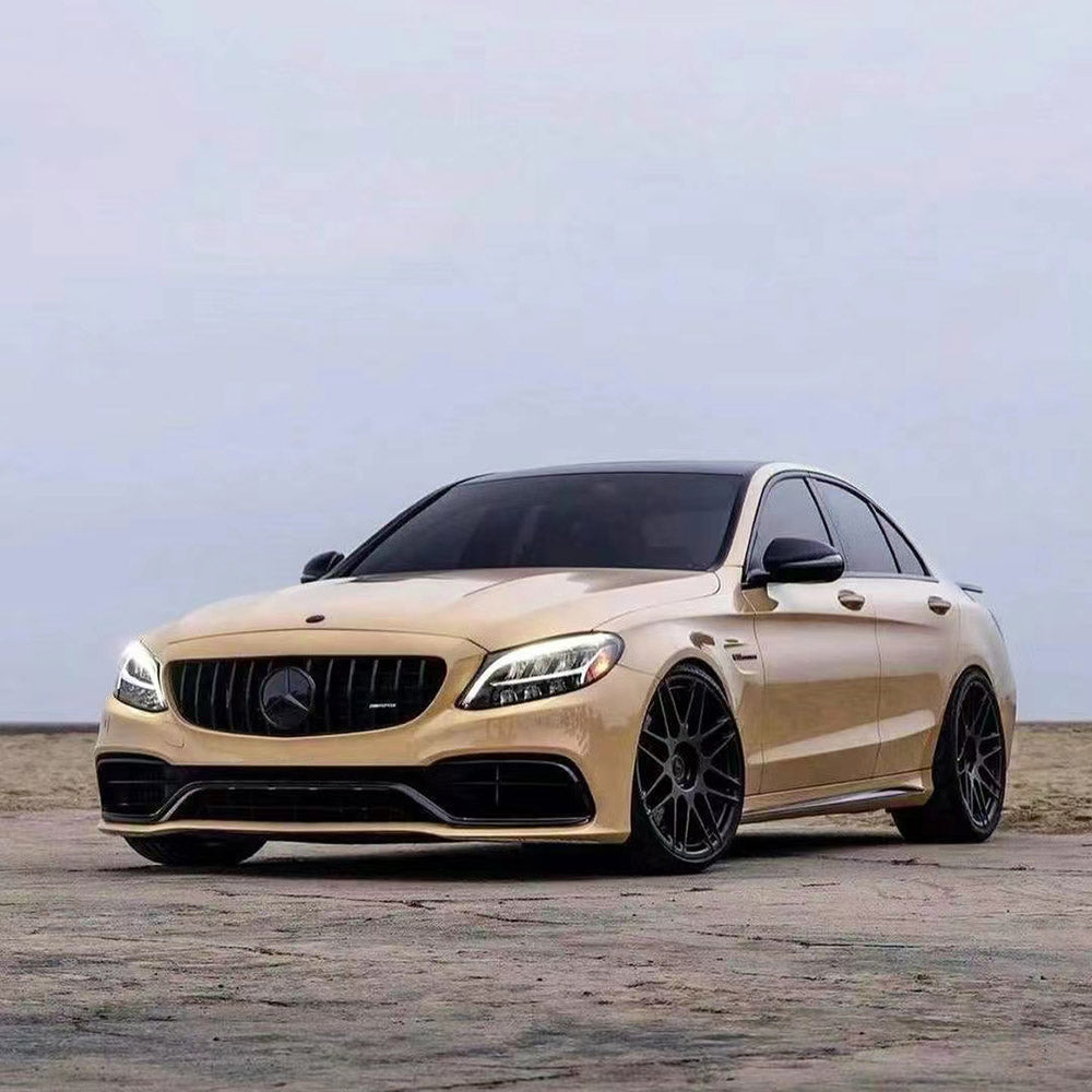 Super Gloss AMG Desert Yellow Wrap (PET Liner)