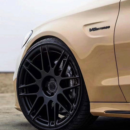 Super Gloss AMG Desert Yellow Wrap (PET Liner)