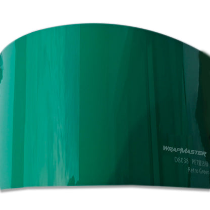 Super Gloss Retro Green Vinyl Roll (PET Liner)