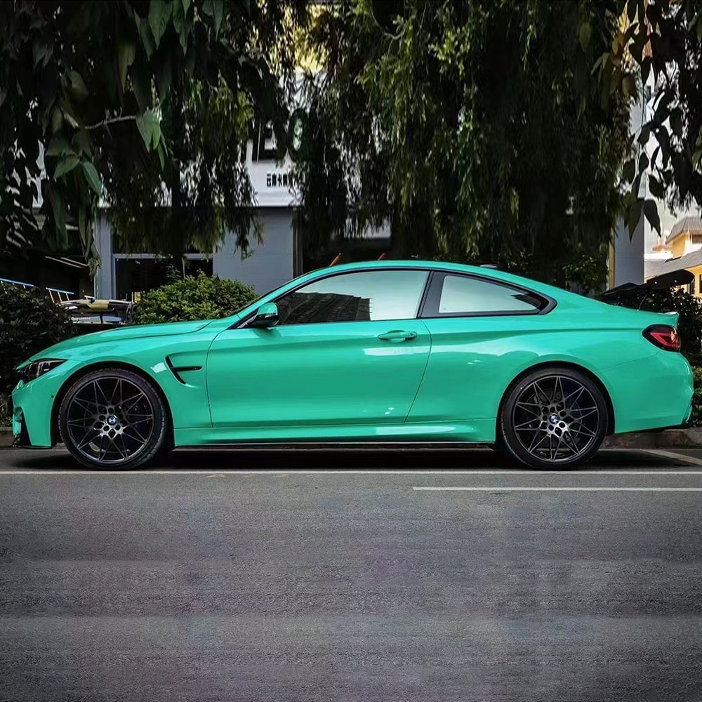 Super Gloss Retro Green Vinyl Roll (PET Liner)