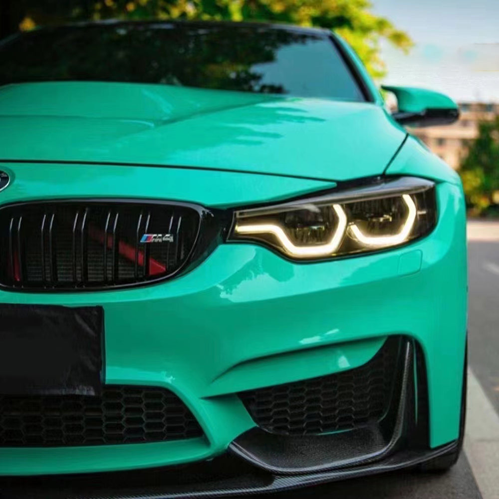 Super Gloss Retro Green Vinyl Roll (PET Liner)