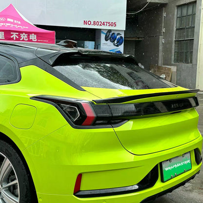 Gloss Bur Green Auto Wrap (PET Liner)