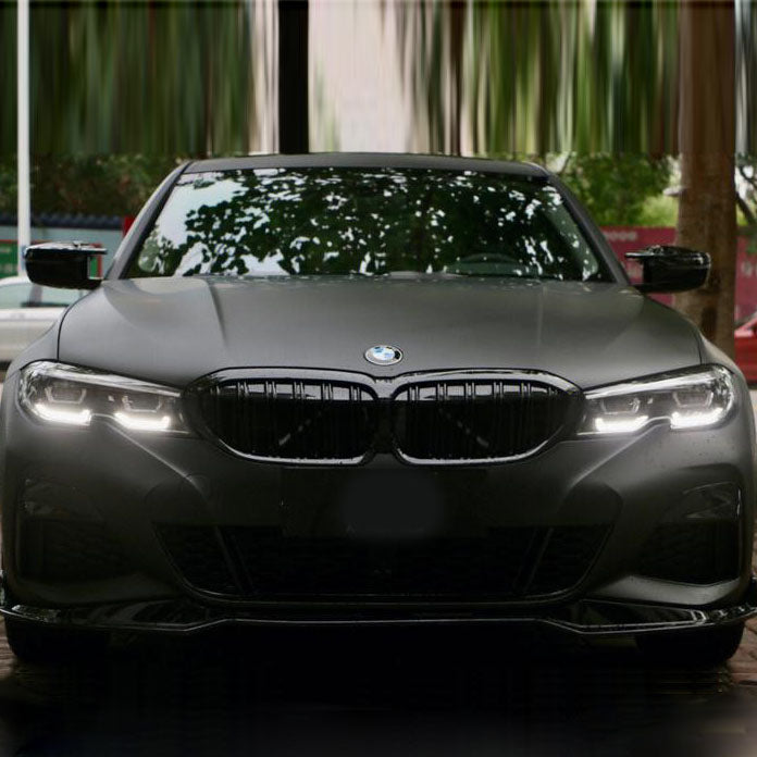 Matte Chrome Black Wrap (PET Liner)