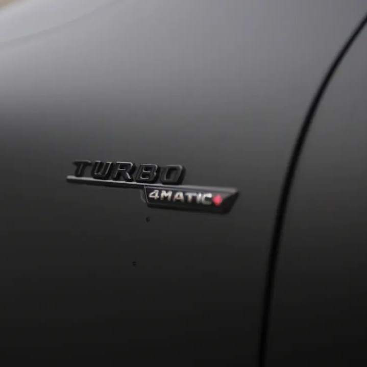 Matte Chrome Black Wrap (PET Liner)