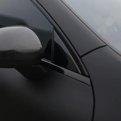 Matte Chrome Black Wrap (PET Liner)