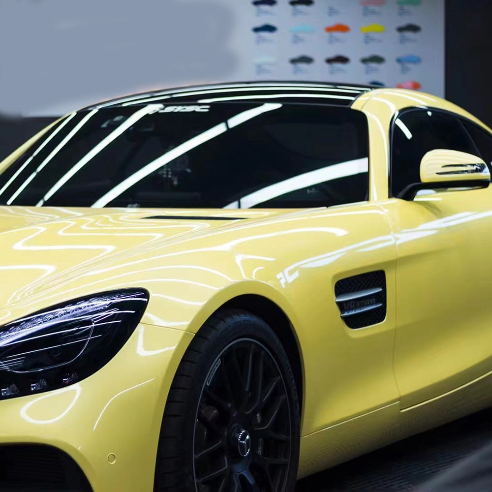 Super Gloss Chanel Yellow Vinyl (PET Liner)
