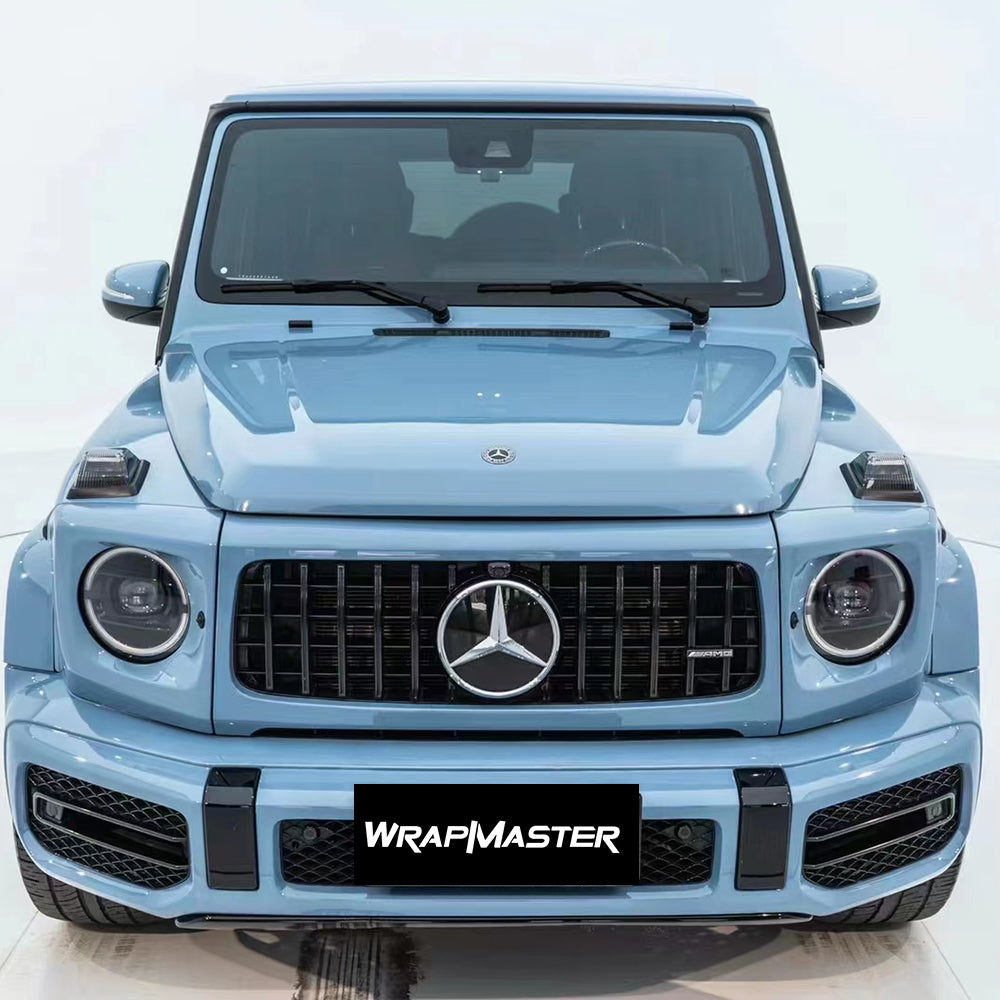 Super Gloss Blue Car Wrap (PET Liner)