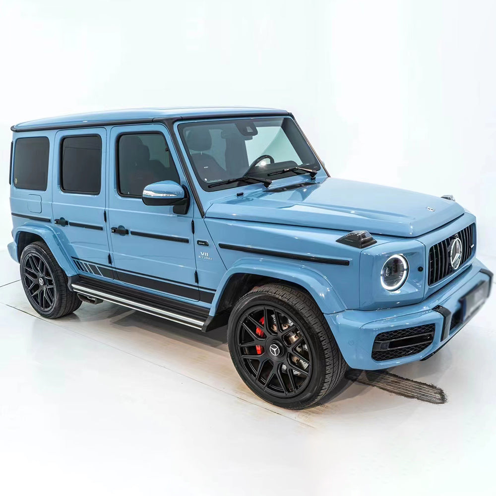 Super Gloss Blue Car Wrap (PET Liner)