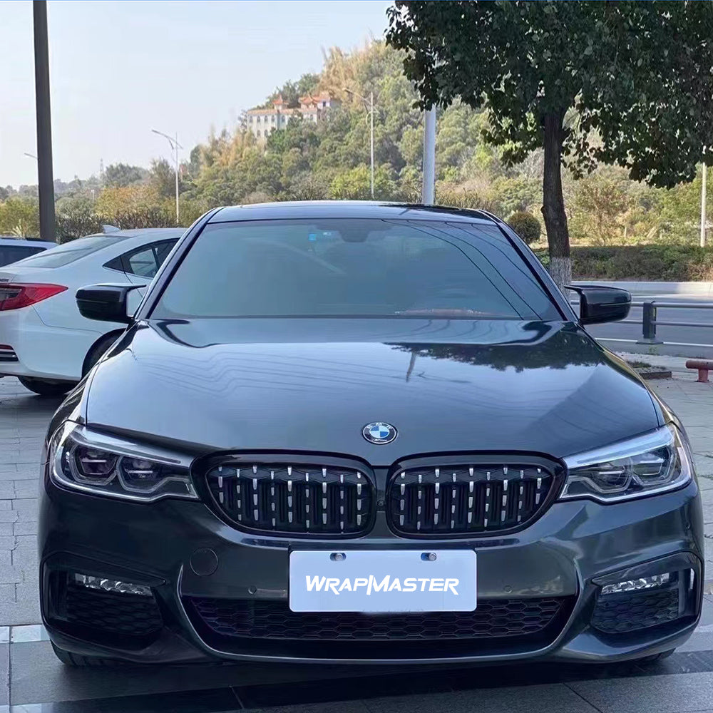 Gloss Metallic Grey Wrap (PET Liner)