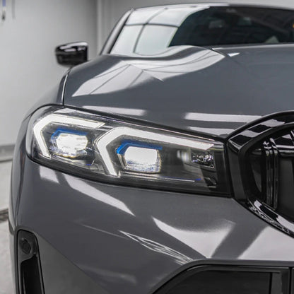 Gloss Metallic Jasper Grey Wrap (PET Liner)