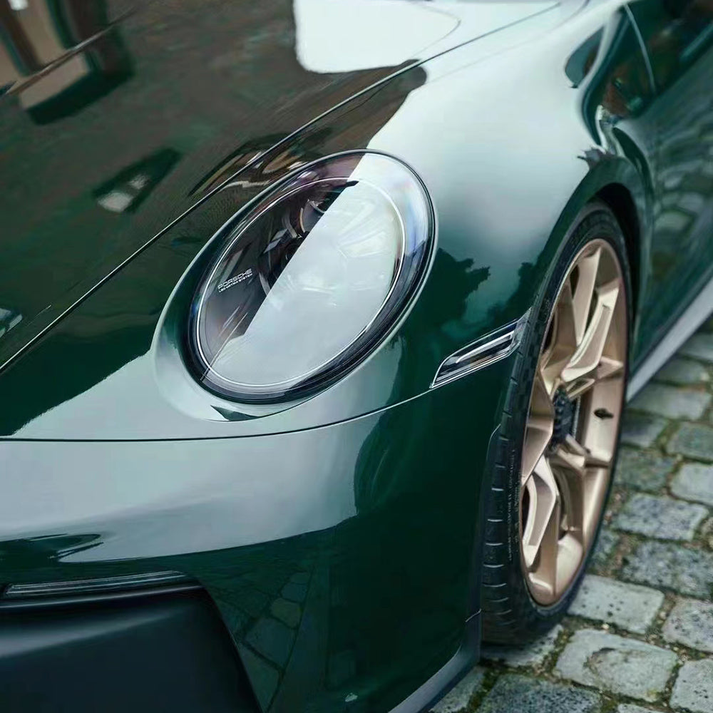 Gloss Brewster Green Vinyl Wrap (PET Liner)
