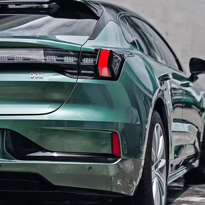 Gloss Liquid Metallic Green Vinyl Wrap (PET Liner)