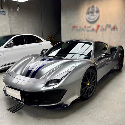Liquid Metallic Silver Car Wrap