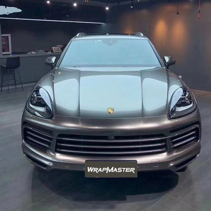 Gloss Liquid Metallic Silver Wrap (PET Liner)