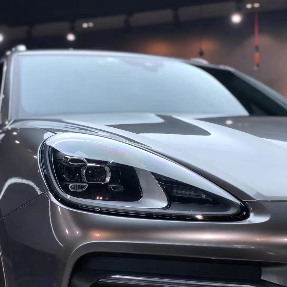 Gloss Liquid Metallic Silver Wrap (PET Liner)