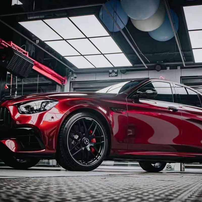 Gloss Metallic Liquid Dragon Red (PET Liner)