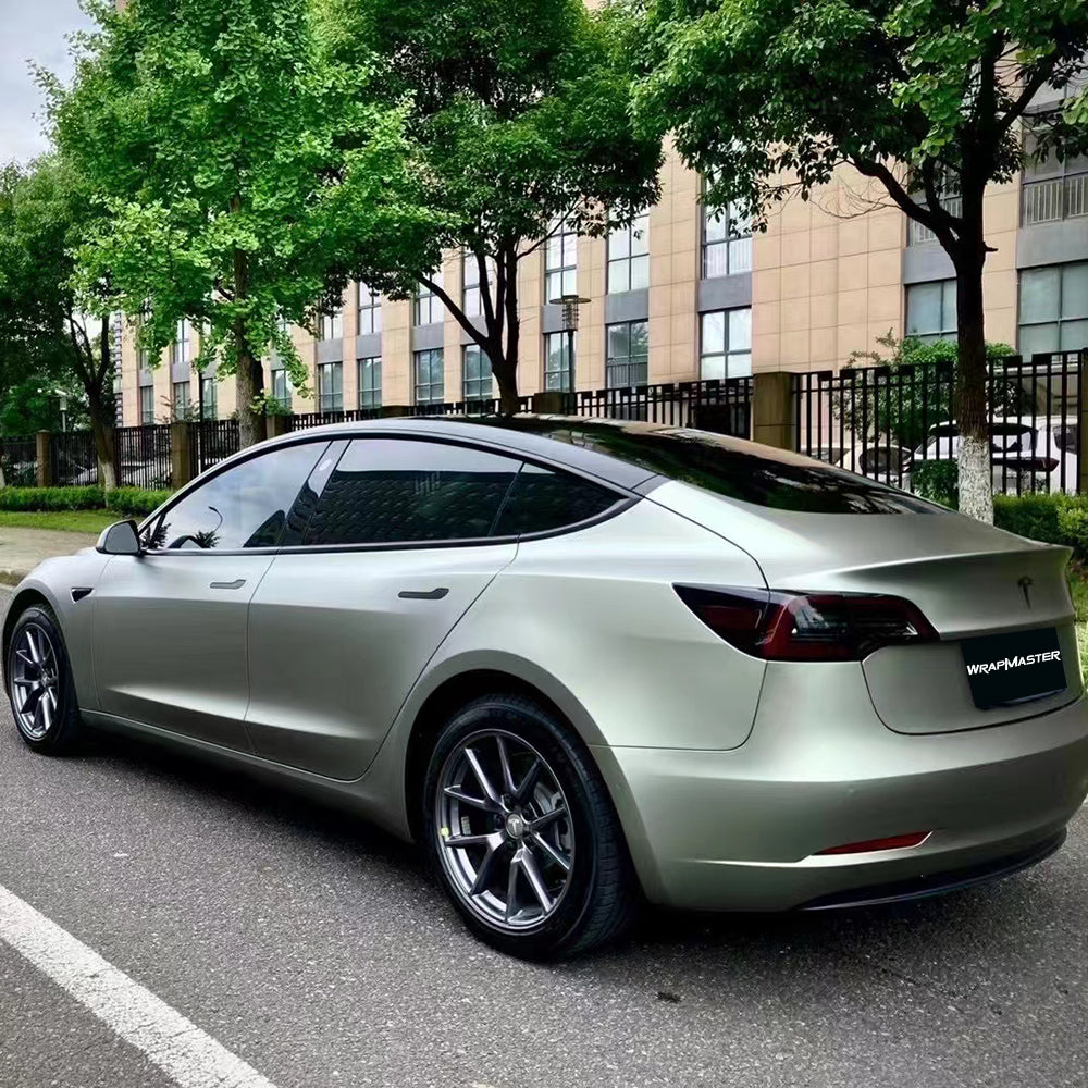 Ultral Matte Metal Vinyl Wrap (PET Liner)