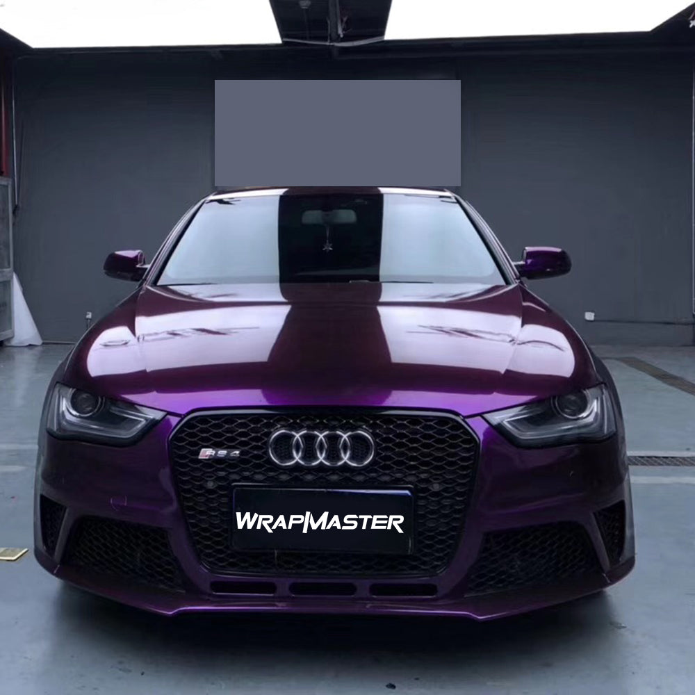 Gloss Paint Metallic Midnight Purple Vehicle Wrap Vinyl
