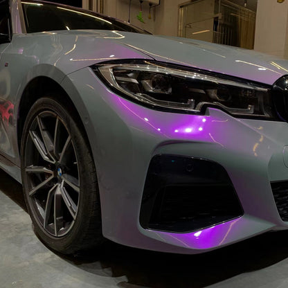 Twin Color Shift Wrap Grey Purple (PET Liner)
