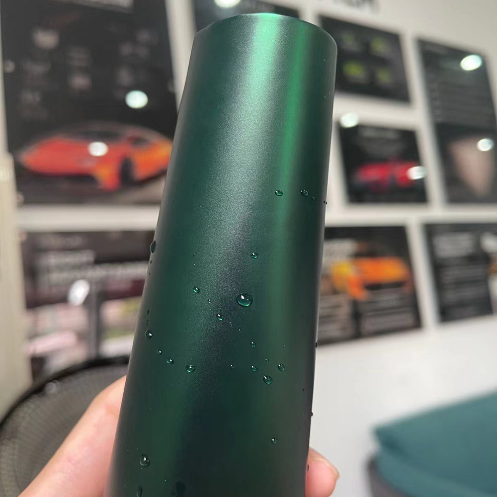 Super Chrome Metallic Vinyl Venom Green (PET Liner)