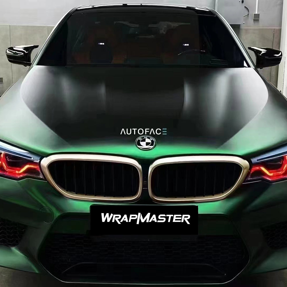 Super Chrome Metallic Vinyl Venom Green (PET Liner)