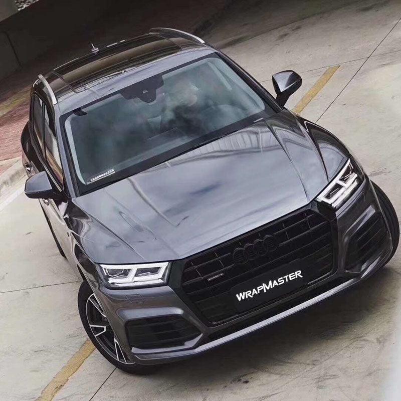 Gloss Metallic Space Grey Wrap (PET Liner)