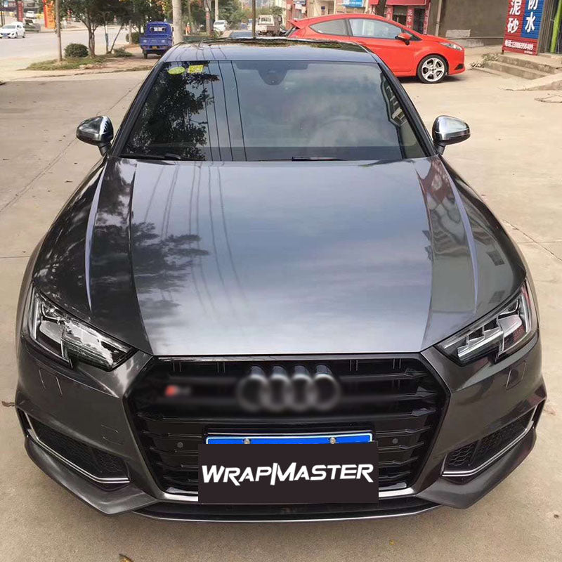 Gloss Metallic Space Grey Wrap (PET Liner)