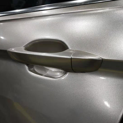 Gloss Metallic Silver Vinyl (PET Liner)