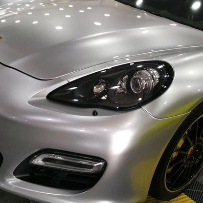 Gloss Metallic Silver Vinyl (PET Liner)