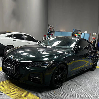 Gloss Metallic Meecedes Emerald Green Wrap (PET Liner)