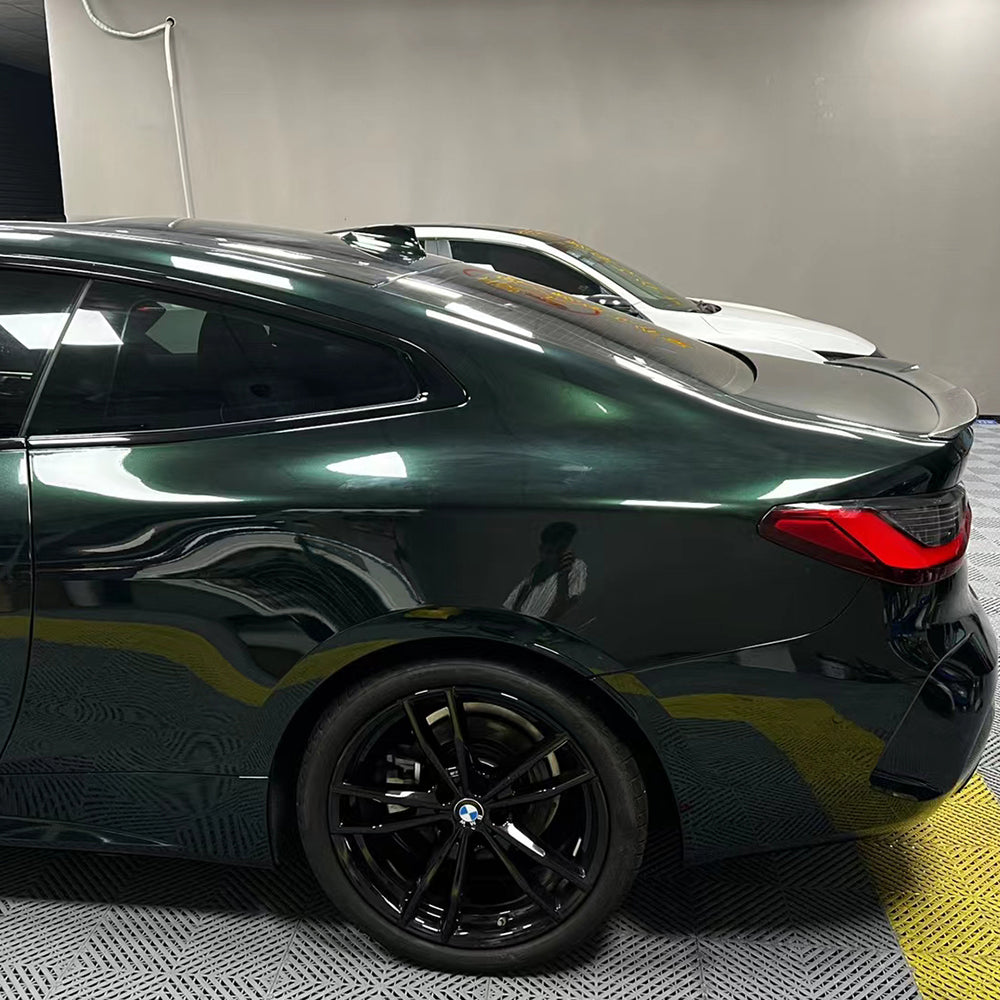 Gloss Metallic Meecedes Emerald Green Wrap (PET Liner)