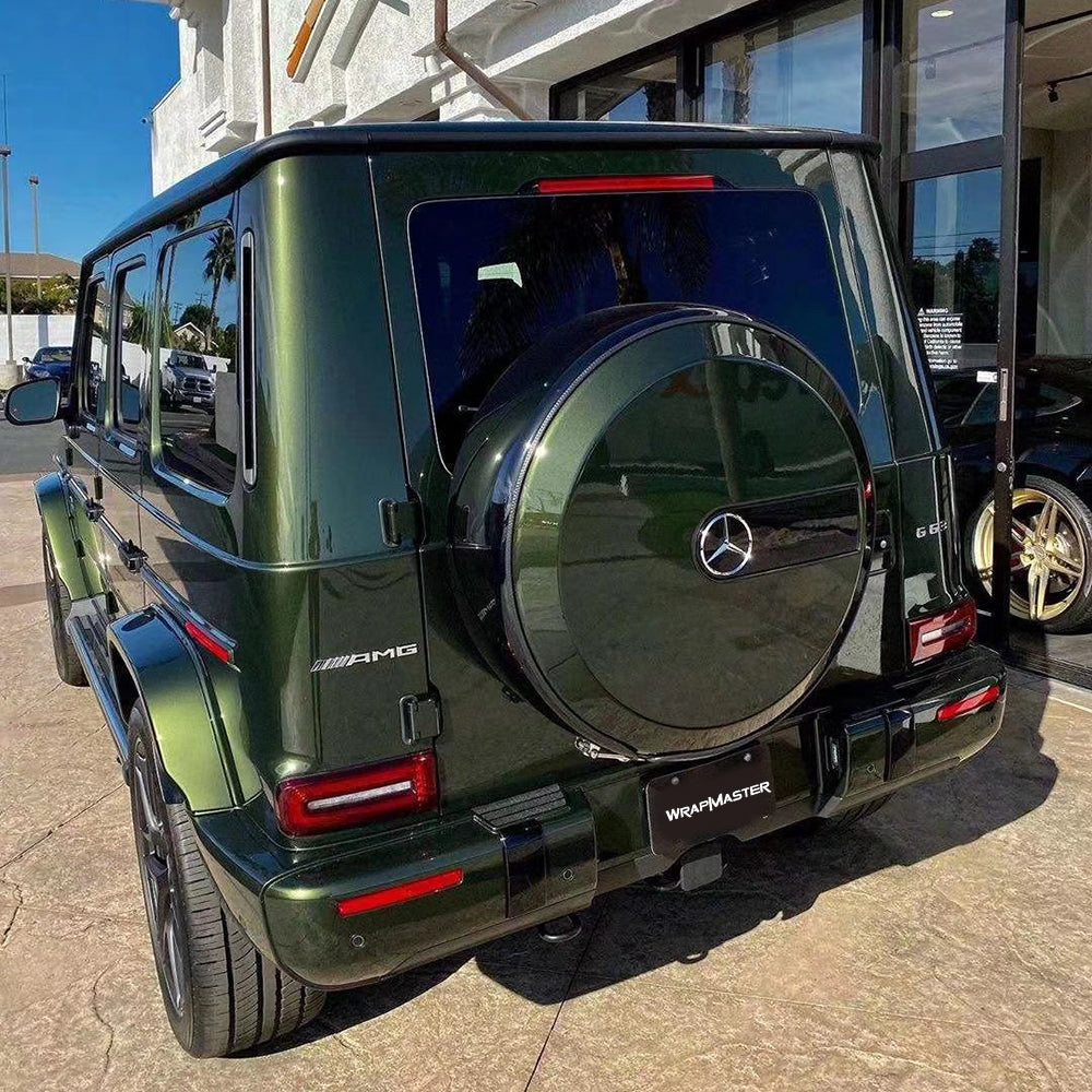 Gloss Paint Metallic Midnight Green Vinyl