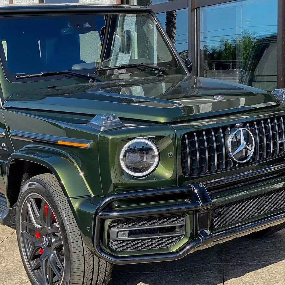 Gloss Paint Metallic Midnight Green Vinyl