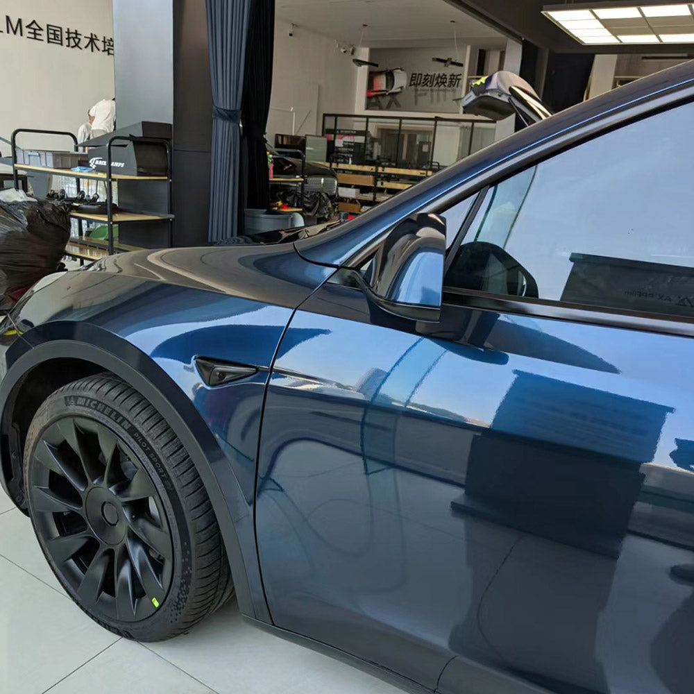 Gloss Paint Metallic Midnight Cyan Vinyl Colors