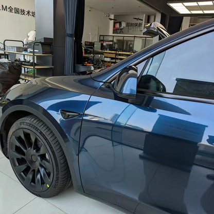Gloss Paint Metallic Midnight Cyan Vinyl Colors
