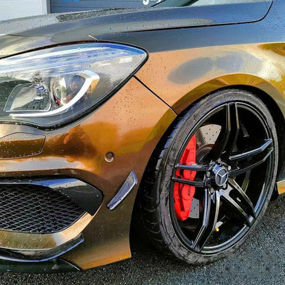 Gloss Paint Metallic Midnight Gold Car Wrap