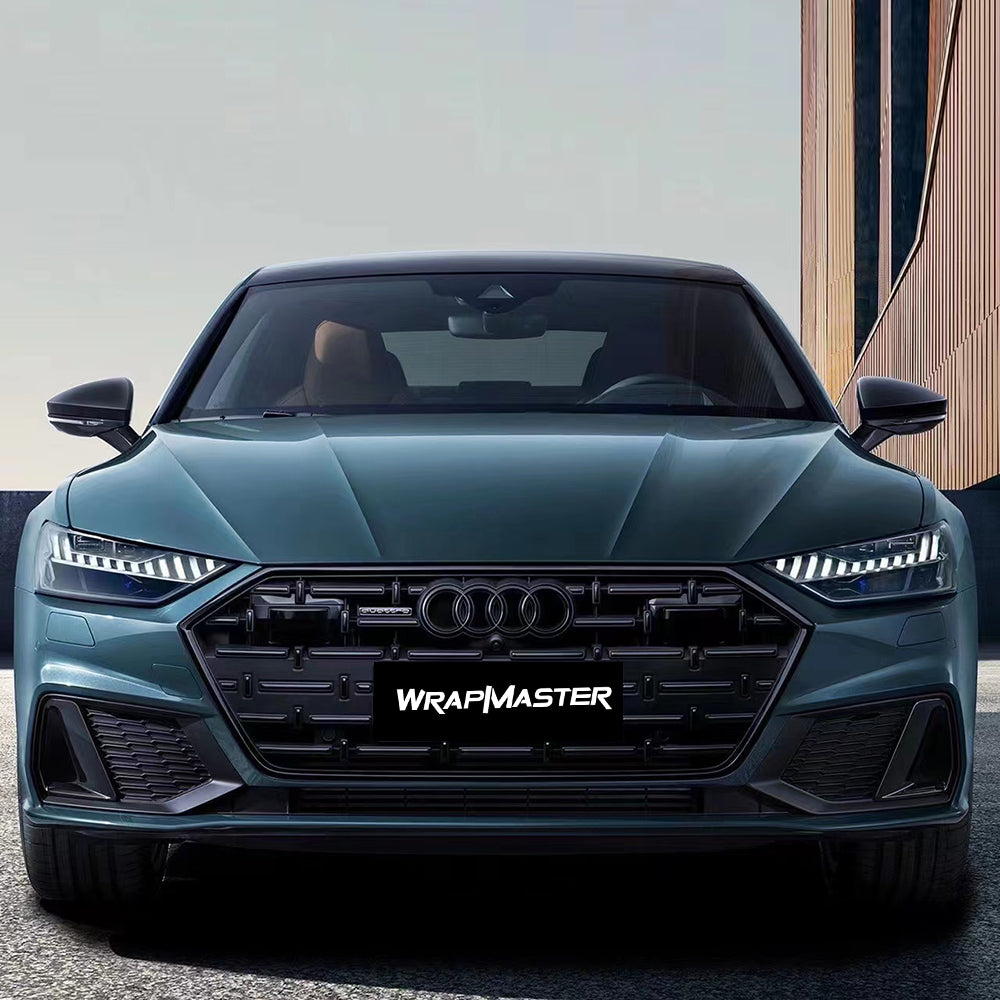 Gloss Metallic Qianshan Green Wraps (PET Liner)
