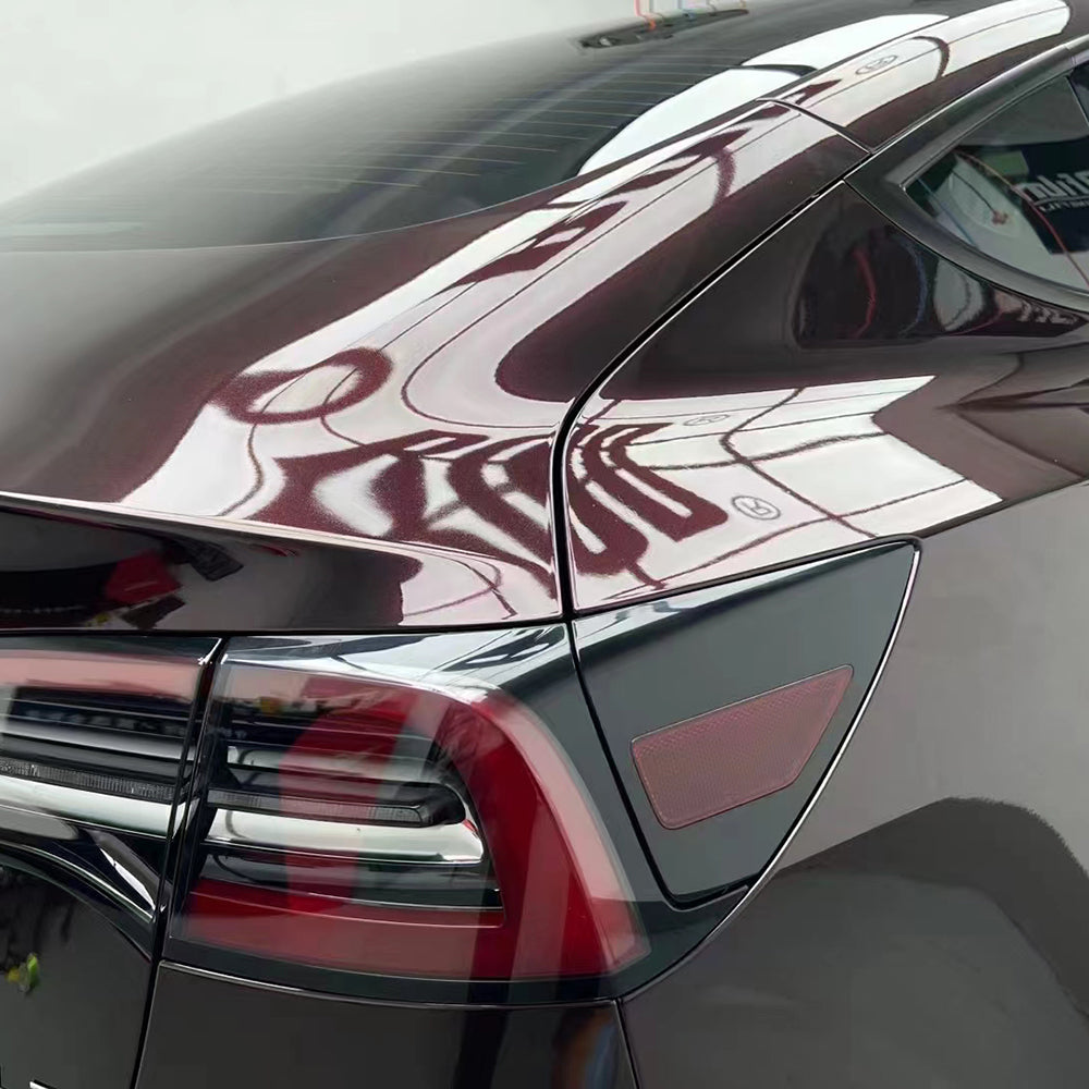 Gloss Metallic Tourmalie Red Vinyl Car Wrap (PET Liner)