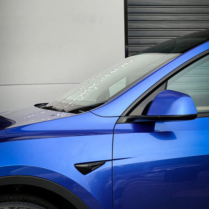 Gloss Metallic Portimand Blue Vehicle Wrap (PET Liner)