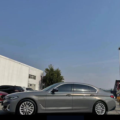 Glossy Metallic Bernina Grey Vinyl Film